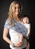 Seven Everyday Slings Baby Carrier Sling Color Blue/Grey Sonic Size 6/XLarge by Seven Everyday Sling