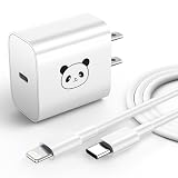 iPhone 充電器 タイプｃ 20W USB C PD 急速充電器 [Apple MFi&PSE認定] 2M USB C Lightningケーブル付き symoode タイプC acアダプタ 高耐久 スマホ iPad/AirPods その他USB-C機器対応