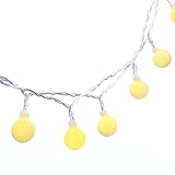 LUCKLED Fairy Global String Lights, 100 LED Christmas Lights with UL Certified Adapter for Indoor an
