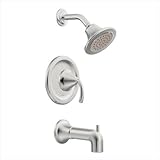 Moen TS2156 Icon Moentrol Tub and Shower Trim Kit without Valve, Chrome [並行輸入品]