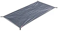 FIELDOOR グランドシート 【190×90cm / グレー】 撥水加工 湿気 汚れ キズ防止 PUコーティング テントマット 軽量 コンパクト 長方形 アウトドアギア テントアクセサリー