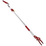 千吉 軽量 2段伸縮式 高枝切鋏 刃長 104~152cm SGLP-14