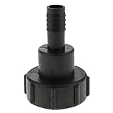 P Prettyia IBCタンクアダプタ　2インチ to 3/4インチ ガーデンホースアダプタ