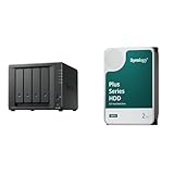 Synology NAS 4ベイ DiskStation DS423+ & Synology HDD 2TB HAT3300-2Tx2台
