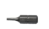 Century Drill and Tool 68708 Premium S2 Steel Security Star Insert Screwdriving Bit, T-8 by Century 