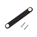 F Fityle シンプル　ハンドル　引き出し　キャビネット　レザー　ハンドル　ノブ　6種選べる　 - E