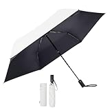 konciwa 日傘 完全遮光 大きいサイズ 軽量 【逆戻り防止安全設計】 UVカット率100%認証 自動開閉 折り畳み日傘 遮光遮熱 折り