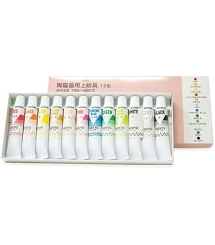 上絵具 チューブ 雲母金15g 無鉛(7本) Amazon | 上絵具 チューブ 雲母金15g 無鉛 (7本) | 絵具 通販