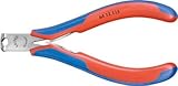 【KNIPEX／クニペックス】　エレクトロニクスエンドカッティングニッパー ［型番:6412-115]