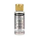 Dazzling Metallics アクリルペイント 2オンス ホワイトパール