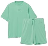[TENTIAL] BAKUNE Dry Men's [ バクネ ] 上下セット(半袖・ショートパンツ) 一般医療機器 リカバリーウェア グリーン L
