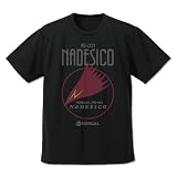 【公式】二次元コスパ 機動戦艦ナデシコ ナデシコロゴ ドライTシャツ BLACK Lサイズ