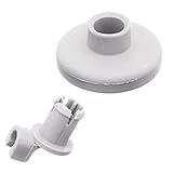 spares2goクラシックスタイルLowerバスケットラックWheels for Brandt食器洗い機(大)