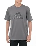 [アディダス] 半袖 Tシャツ カモ バッジ オブ スポーツ グラフィック半袖Tシャツ JTM28 メンズ グレーフォー(IY0741) J/S