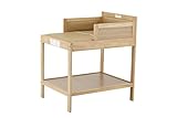 カトージ おむつ替え台 木製 ナチュラル 01700