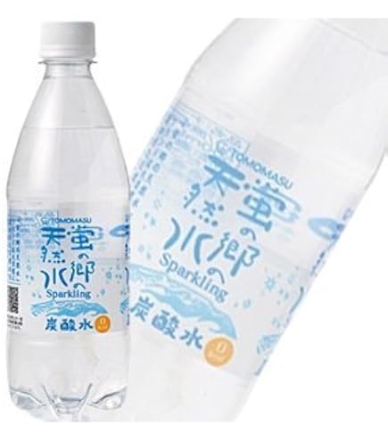 Amazon.co.jp: 友桝飲料 蛍の郷の天然水 スパークリング 500ml×24本