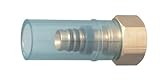 三栄水栓 【ワンタッチタイプのナット付アダプター】 ネジ径G3/4×パイプ径16A パッキン付き T615J-4-20X16A