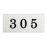 キョウリツサインテック ナンバープレート 9B-305 白