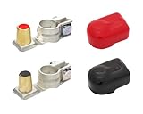 【国産】変換バッテリーターミナル（小端子→大端子）＋－セット/DXL SET ＜カバー付＞