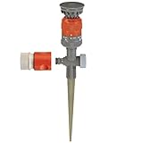 Gardena 1949 7-Setting Circular Sprinkler Vario With Spike [並行輸入品]