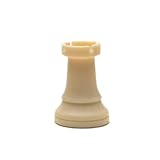 WE Games Tournament Staunton Replacement Chess Piece - Heavy Weighted Light Rook - Matches ASIN B002