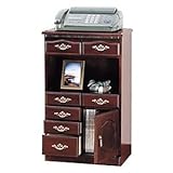 ファックスラック マルチ アンティーク調 幅48cm