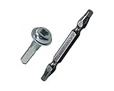 ATB-519P 厚鉄板用ネジ(ビット付) 5.0×19mm ジェフコム