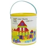 カワダ PLT-002 つみき・カラー 【つみき・木製玩具】