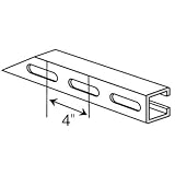 Thomas & Betts / carlon b1400s 10 gr SlottedチャネルGR b1400s 10 gr