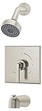 Symmons 3602-STN-TRM Duro Tub/Shower Trim with Lever Handle, Satin Nickel [並行輸入品]