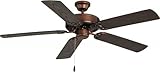 Maxim Lighting 89915OI Outdoor Fan, Oil Rubbed Bronze by Maxim Lighting