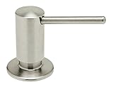 Rohl ls450l deラックスII石鹸/ローションディスペンサー3 "噴出口付き、 H 2 5/8" x D 3" x W 2" LS450LSTN 1