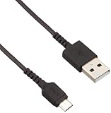バッファロー BUFFALO USBmicroBケーブル スリム 1.5m ブラック BSMPCMB115BK