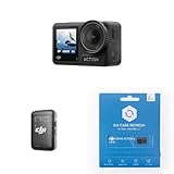 DJI Osmo Action 4 スタンダード コンボ + DJI Mic 2 トランスミッター(シャドーブラック) Vlogコンボ+2年