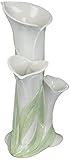 CG 10357 Connected Large White Calla Lily Vase Shape Vase【クリスマス】【ツリー】 [並行輸入品]