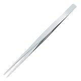 アネックス(ANEX) ステンレスピンセット 直 ソフト 150mm 12本組 No.129