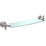 Allied Brass RC-6-PB Triple Corner Glass Shelf Oil Rubbed Bronze [並行輸入品]