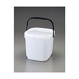 エスコ 25.0L角バケツ フタ付 EA991PG-25