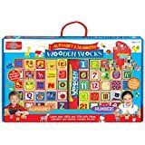 T.S. Shure Alphabet & Numbers Cutesie Wooden Blocks