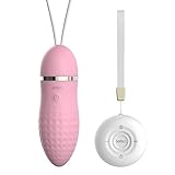 Liebeye バイブレーター　女性　女の子　スマート　ワイヤレス　リモート着用シリコーン防水ジャンプエッグ ピンク