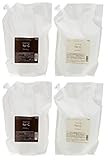 【2+2セット】 ナンバースリー フォーシー シャンプー 3000ml レフィル + トリートメント 3000g レフィル 詰替え セット