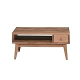 端材を集めて作ったアルダー材のテレビラック