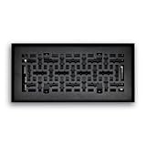 Truaire C167-MMB 04X12(Duct Opening Measurements) Decorative Floor Grille 4-Inch by 12-Inch Modern C