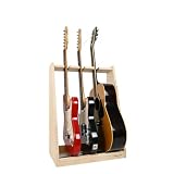 WOODWORKS 日本製 ギタースタンド エレキギター用 ３本掛 (ナチュラル)EG3N
