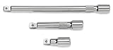 Armstrong 12-989 3 Piece 1/2-Inch Drive Wobble Extension Set [並行輸入品]
