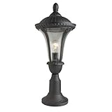 Artcraft Lighting AC8033GR Rio Outdoor Single Head Post Light, Graphite [並行輸入品]