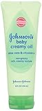 Johnson & Johnson Baby Creamy Oil Aloe & Vitamin E 235 ml (並行輸入品)