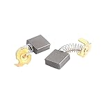 XDiscount モーターカーボンブラシ 電気 交換 モーター 17mm x 17mm x 7mm 2個入り