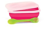Visiomed Baby NT-SL1 Lunch Box with Lid and Spoon / Fork 820 ml Folding by Visiomed Baby
