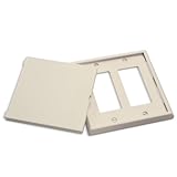 LectraLock - Baby Safety Electrical Outlet Cover - Double - GFCI Style - Flat Cover by LectraLock